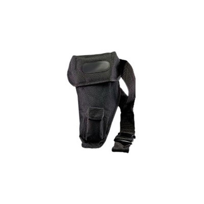 Holder: belt holster stores Xenon 1902, 3820, 3820i, 4820, or 4820i cordless scanner and one spare lithium-ion battery